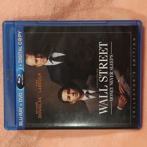 Wall Street Blu-Ray 3 Disc Set EUC